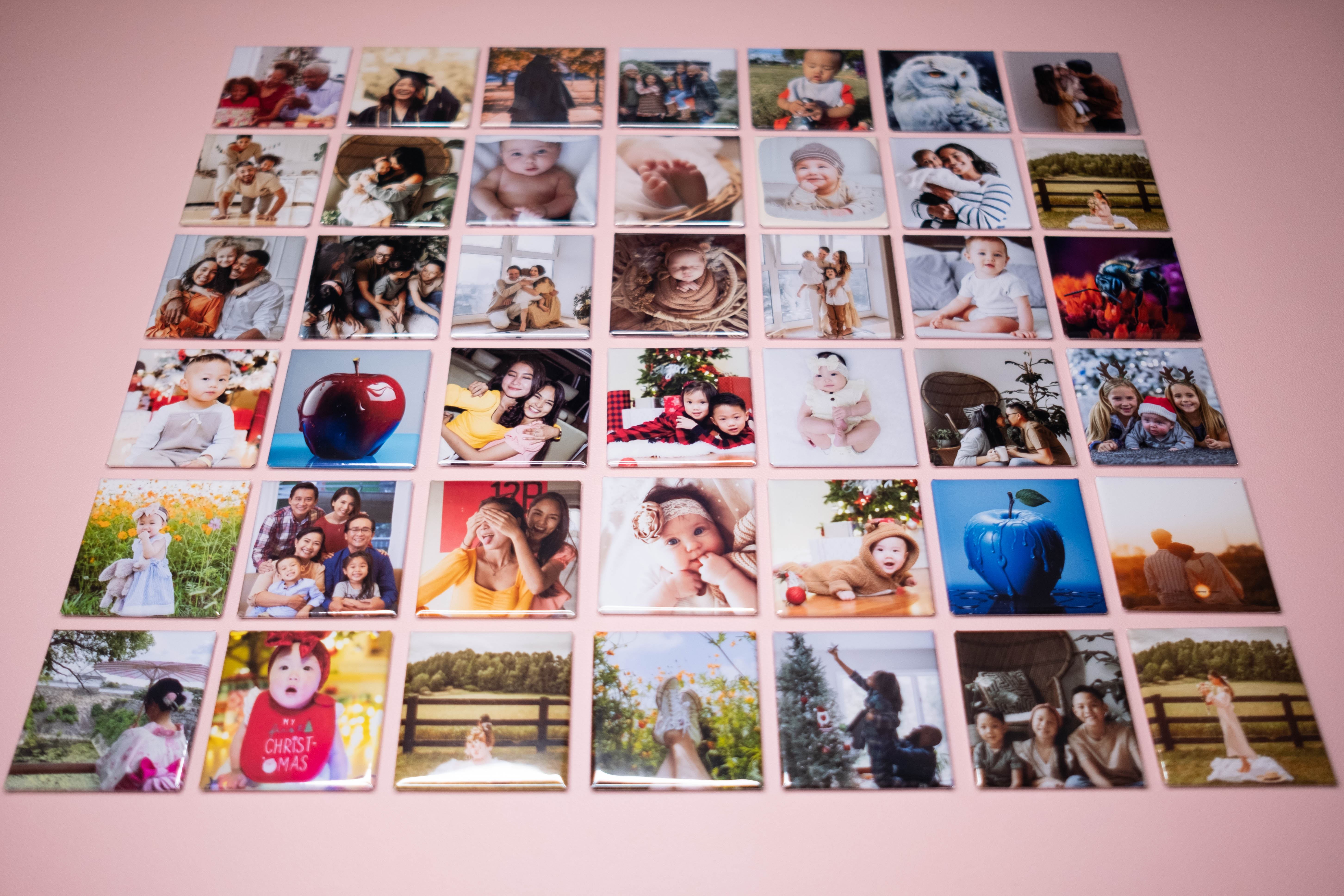 Custom 2x2 Square Photo Magnets - Set of 12 Thumbnail