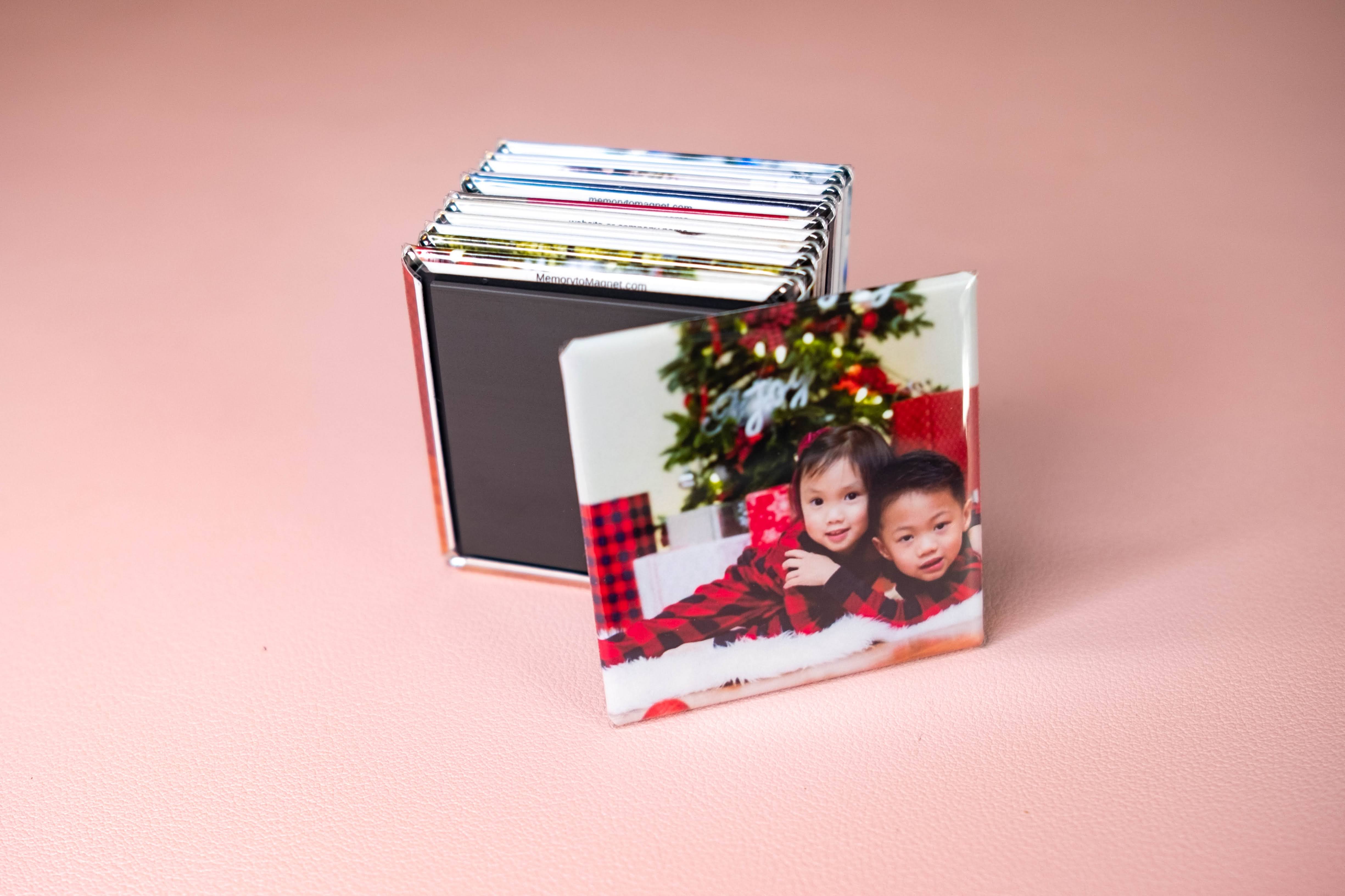 Custom 2x2 Square Photo Magnets - Set of 9 Thumbnail