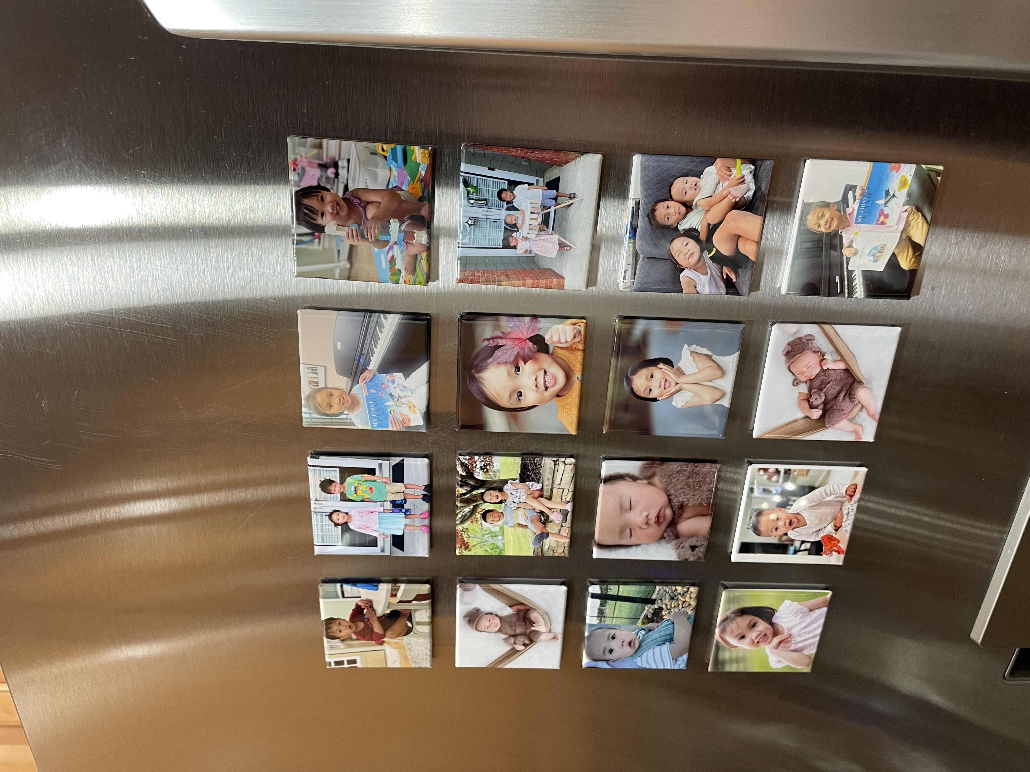 Custom 2x2 Square Photo Magnets - Set of 9 Thumbnail