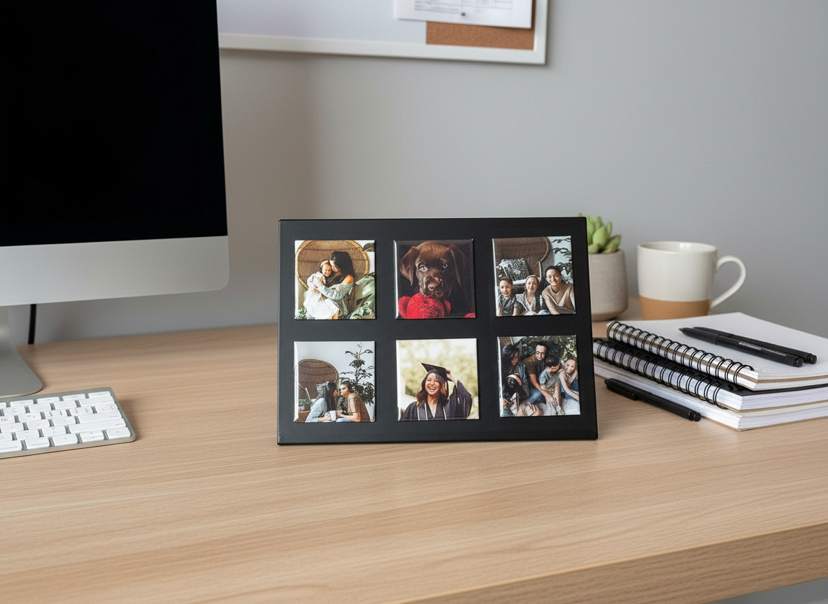 Custom 2x2 Square Photo Magnets - Set of 12 Thumbnail